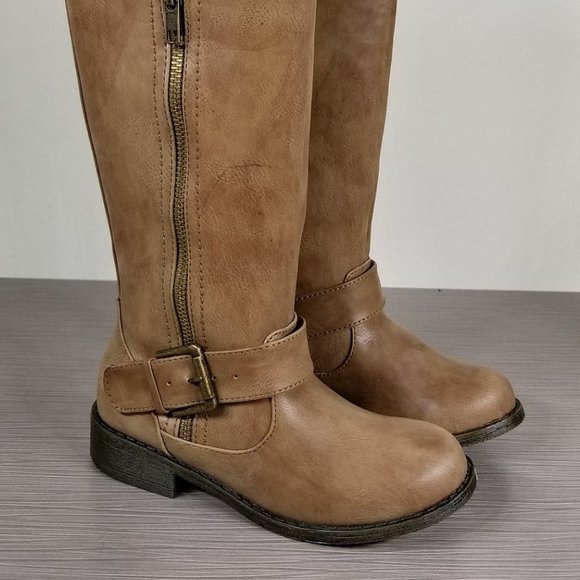Steve Madden 'Jloulie' Boot, Brown, Little Kid Size 13 - Picture 3 of 14